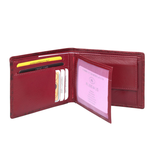 dR Amsterdam Billfold 24559_Red|one size large