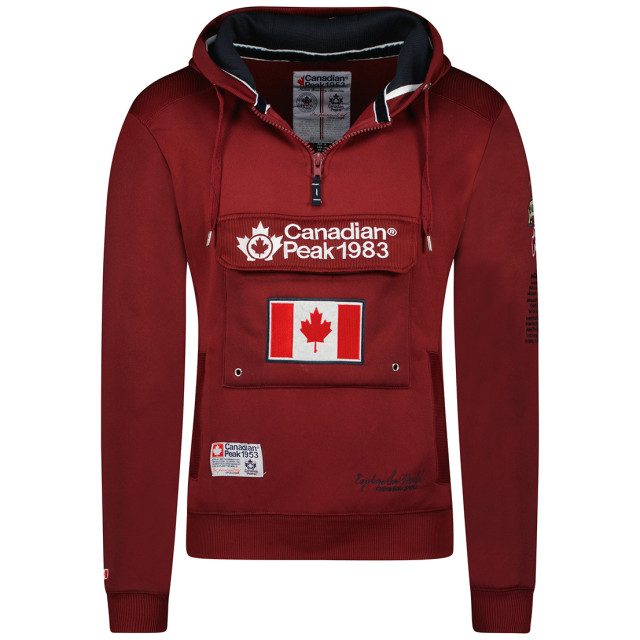 Canadian Peak heren anorak trui galapagos bordeaux CP1-4 large