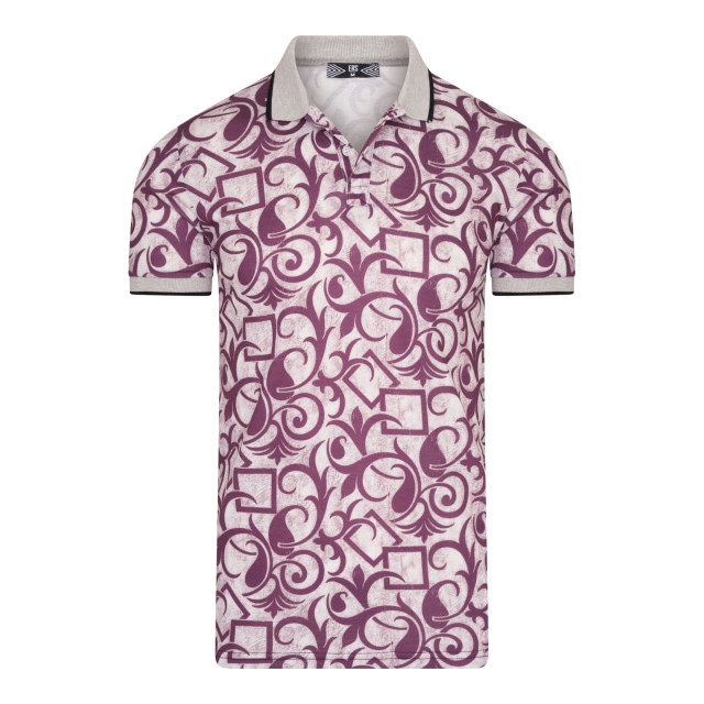 ERS heren poloshirt print abano 9315-1552 large