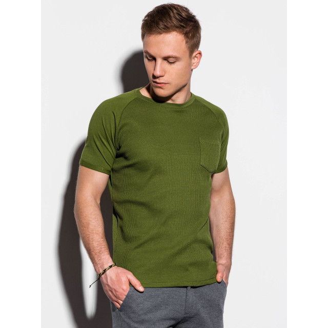 Ombre heren t-shirt groen olive s1182 5004-S1182 large