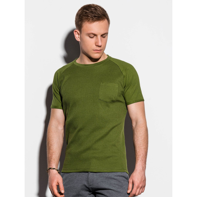 Ombre heren t-shirt groen olive s1182 5004-S1182 large