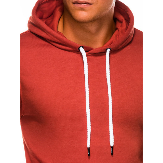 Ombre heren hoodie rood brick basic 9253-B979 large