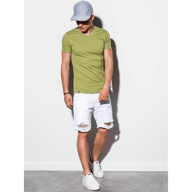 Ombre heren t-shirt groen olive s1041 9367-S1041 large