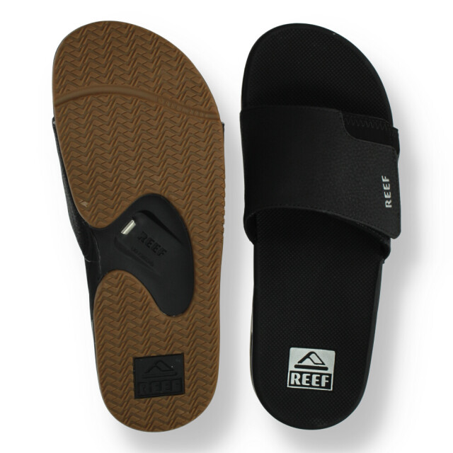 Reef Fanning slide black/silver ci3632 REEF FANNING SLIDE BLACK/SILVER ci3632 large