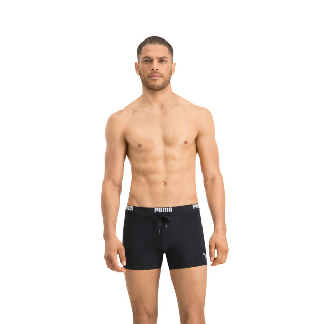 Puma Swim men logo swim trunk 1p 100000028-200 PUMA SWIM MEN LOGO SWIM TRUNK 1P Zwart 100000028-200 large