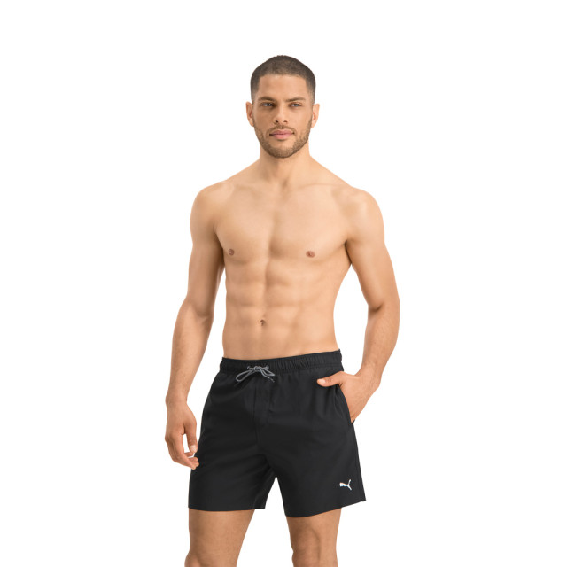 Puma Swim men medium length swim shorts 1p 100000031-200 PUMA SWIM MEN MEDIUM LENGTH SWIM SHORTS 1P Zwart 100000031-200 large