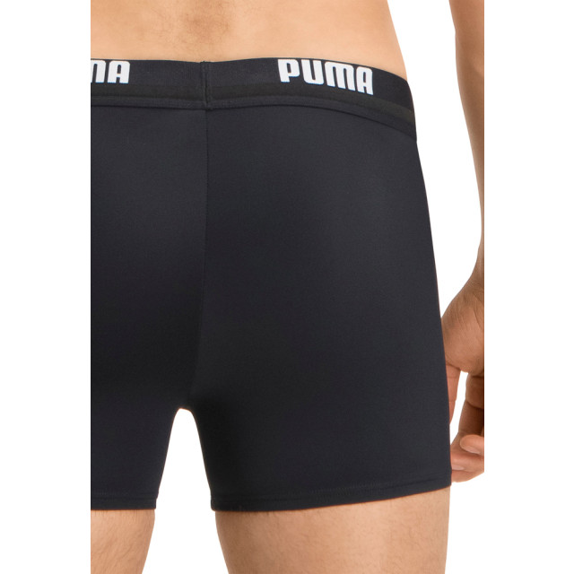 Puma Swim men logo swim trunk 1p 100000028-200 PUMA SWIM MEN LOGO SWIM TRUNK 1P Zwart 100000028-200 large