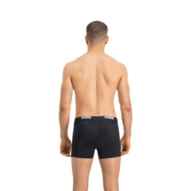 Puma Swim men logo swim trunk 1p 100000028-200 PUMA SWIM MEN LOGO SWIM TRUNK 1P Zwart 100000028-200 large