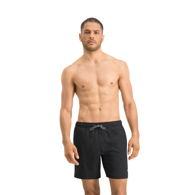 Puma Swim men medium length swim shorts 1p 100000031-200 PUMA SWIM MEN MEDIUM LENGTH SWIM SHORTS 1P Zwart 100000031-200 large