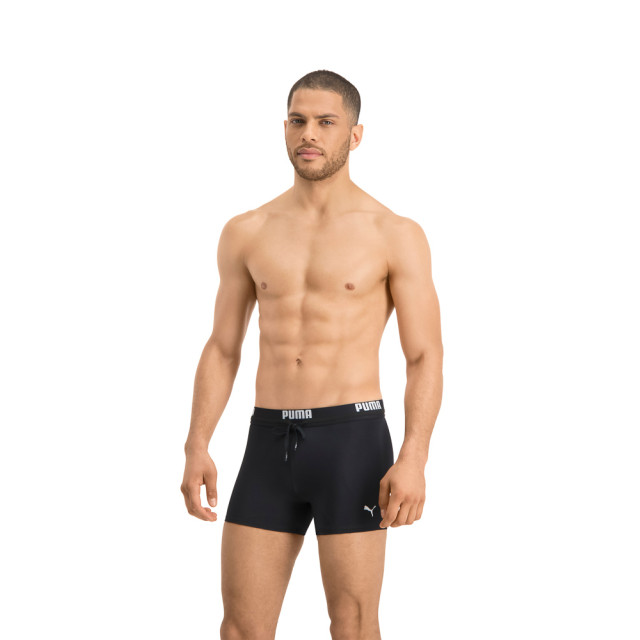 Puma Swim men logo swim trunk 1p 100000028-200 PUMA SWIM MEN LOGO SWIM TRUNK 1P Zwart 100000028-200 large