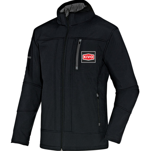 Jako Kivo softshell 7604-08 kiv7604-08 JAKO KIVO Softshell zwart 7604-08 kiv7604-08 large