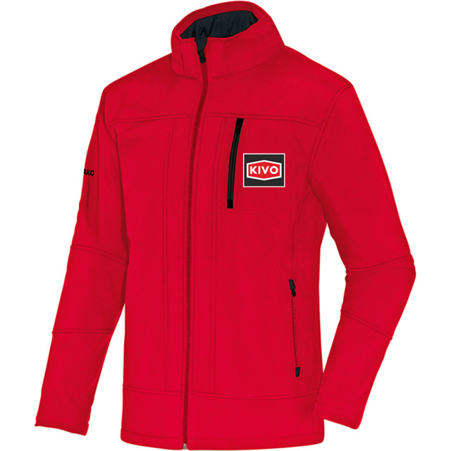 Jako Kivo softshell 7604-01 kiv7604-01 JAKO KIVO Softshell rood 7604-01 kiv7604-01 large