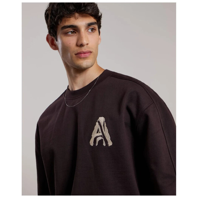 Aeden Runey sweater white cap grey A22243314-206 large
