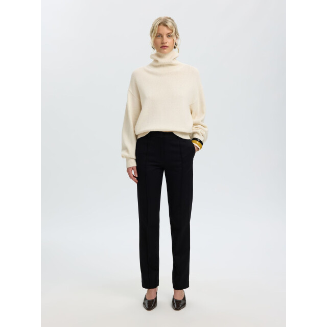 Selected Femme slwellie ls knit roll neck 16101825 egret 06711.198.0026 large