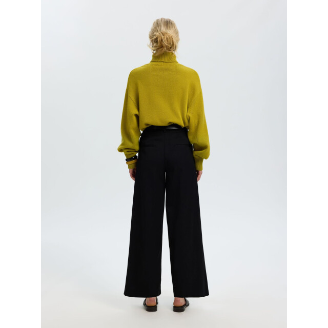 Selected Femme slwellie ls knit roll neck 16101825 avocado oil 06711.369.0018 large