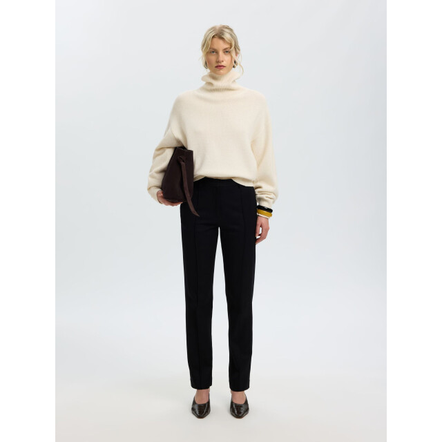 Selected Femme slwellie ls knit roll neck 16101825 egret 06711.198.0026 large