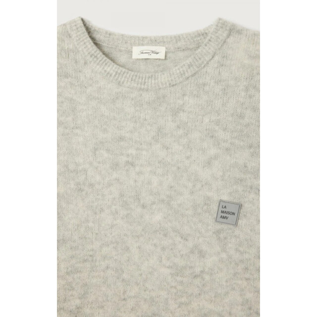 American Vintage Homme pull vitow mvito18a light grey MVITO18A large