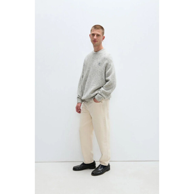 American Vintage Homme pull vitow mvito18a light grey MVITO18A large