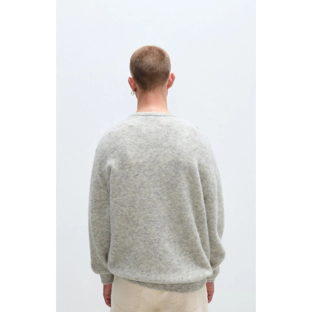 American Vintage Homme pull vitow mvito18a light grey MVITO18A large