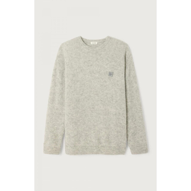 American Vintage Homme pull vitow mvito18a light grey MVITO18A large