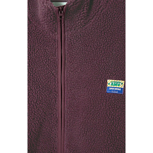 American Vintage Hoktown vest bordeaux chine MHOK16B large