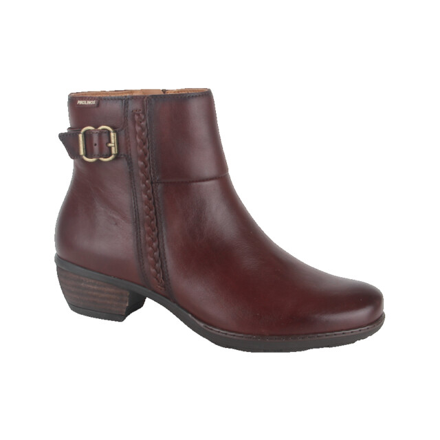 Pikolinos W7p-8501 caoba dames enkellaarzen gekleed Pikolinos W7P-8501 CAOBA large