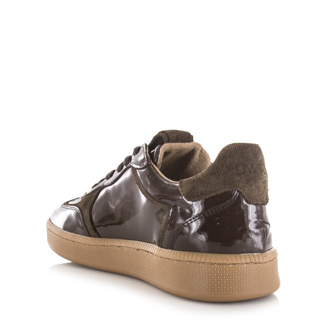 DWRS Label Mirabel verniz dark brown lage sneakers dames B11548-22 8725 large