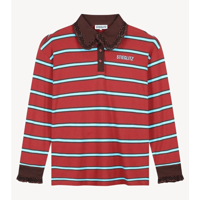 Stieglitz cira polo longsleeve w2602005 merlot 06012.649.0007 large