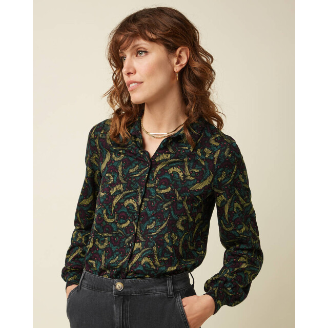 King Louie Blouse lange mouw 10951 King Louie Blouse lange mouw 10951 large