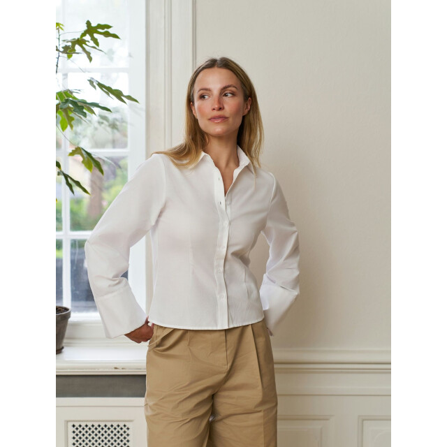 Neo Noir rosa oxford shirt 168083 120 white 06615.100.0317 large