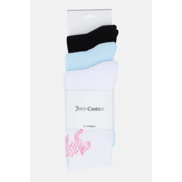 Juicy Couture Manon 3 pack socks with logo JCAXS223713 large