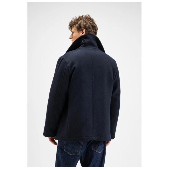 Butcher of Blue Mason wool overcoat M2627001-890 large