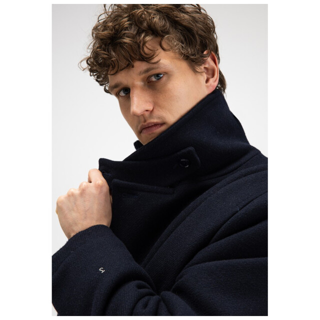 Butcher of Blue Mason wool overcoat M2627001-890 large