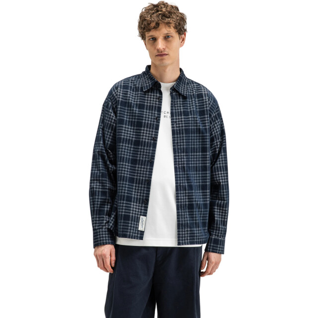Butcher of Blue Judd cord check shirt M2624031-890 large
