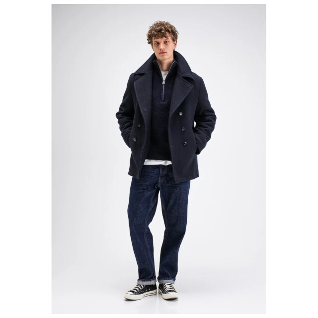 Butcher of Blue Mason wool overcoat M2627001-890 large