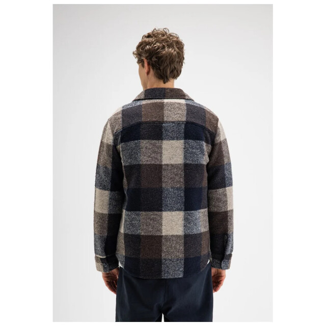 Butcher of Blue Vance wool check overshirt M2624070-420 large