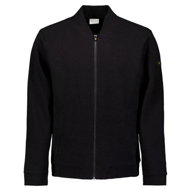 No Excess Sweater full zipper relief black 33100905-020 large