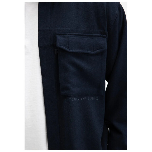 Butcher of Blue Dan wool overshirt M2624016-890 large