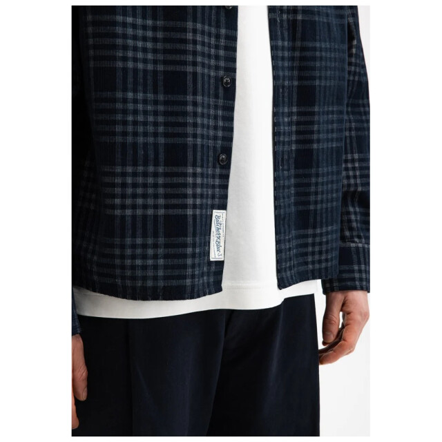 Butcher of Blue Judd cord check shirt M2624031-890 large
