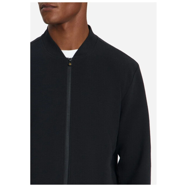 No Excess Sweater full zipper relief black 33100905-020 large