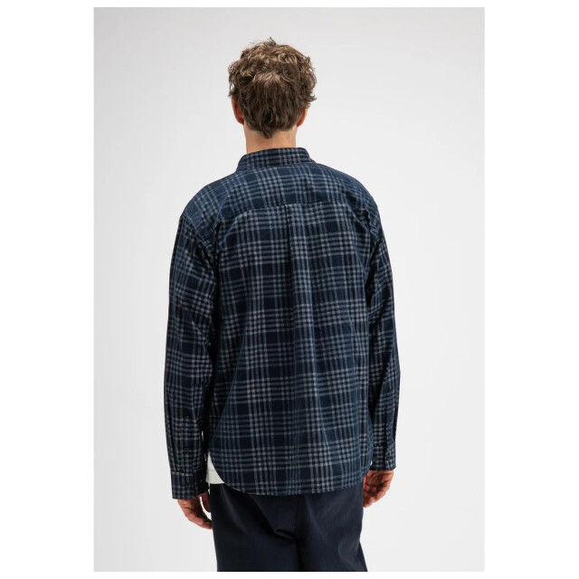 Butcher of Blue Judd cord check shirt M2624031-890 large
