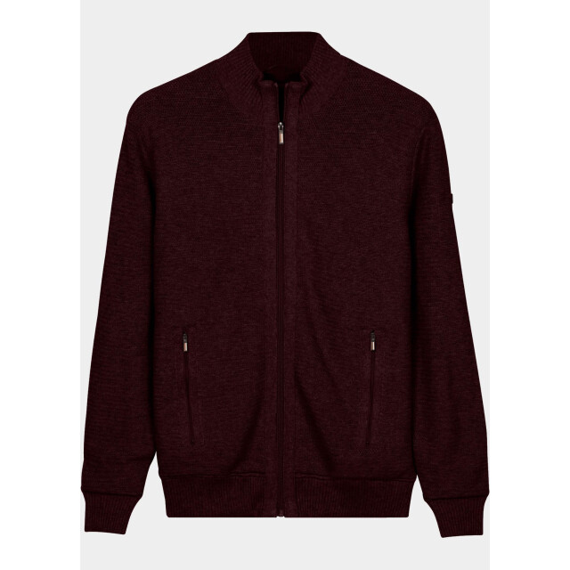 Baileys Vest heren cardigan zip structure knit. 622186/495 212509 large