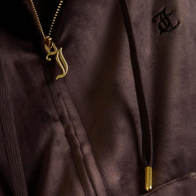 Juicy Couture Robertson hoodie gold JCAP176G large