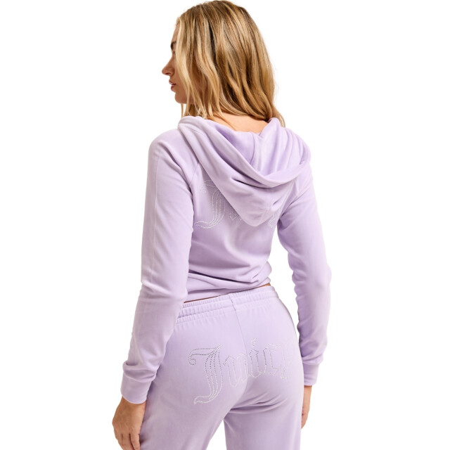 Juicy Couture Madison outline hoodie with diamante bra JCWAS225306 large