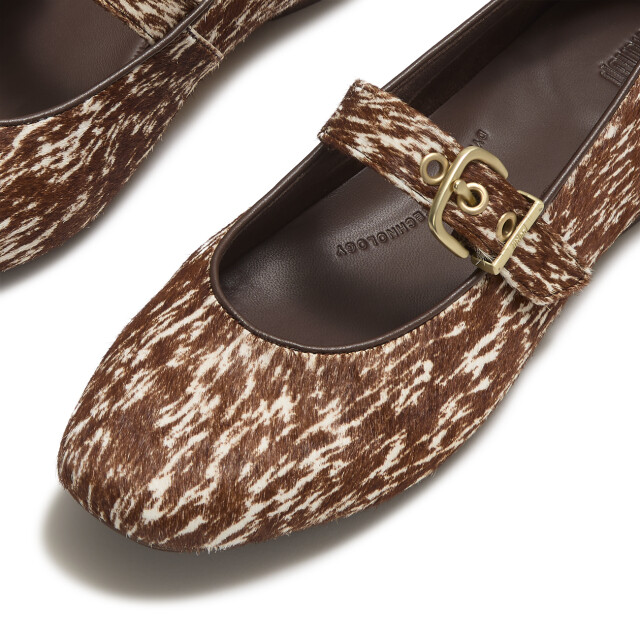 FitFlop Delicato pony cow mary janes AAG large