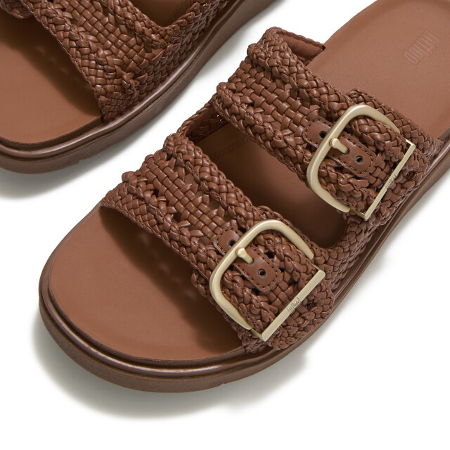 FitFlop Gen-ff woven two-bar slides A9X large