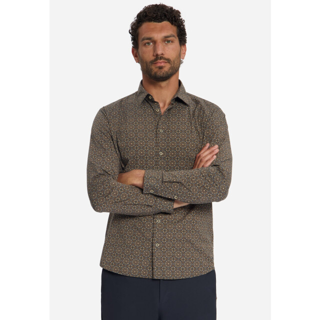 No Excess Heren overhemd 33430866 048 caramel NoExcess Overhemd 33430866 048Caramel large