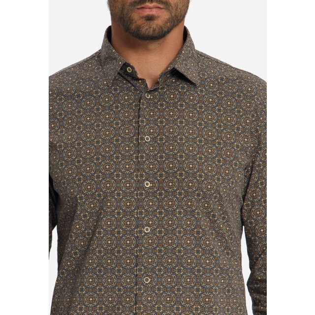 No Excess Heren overhemd 33430866 048 caramel NoExcess Overhemd 33430866 048Caramel large