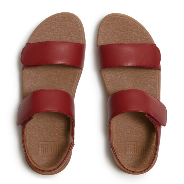 FitFlop Lulu adjustable leather back-strap sandals FV8 large