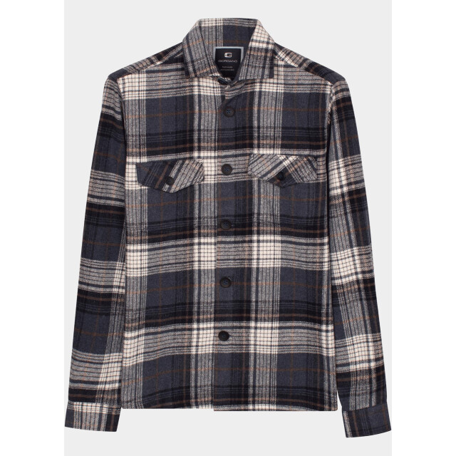 Giordano Overshirt rno melange check 627520/60 213196 large